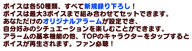 ガスト目覚ましアプリ